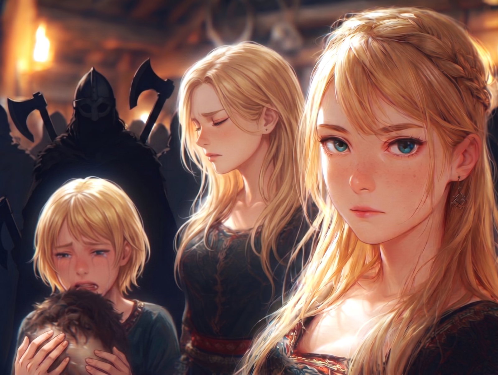 Cover art for The King's Disposable Sons, a romance scenario on AI Dungeon