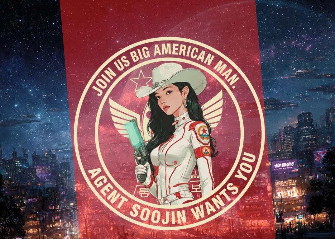 Cover art for Clusterfuck, a space scenario on AI Dungeon