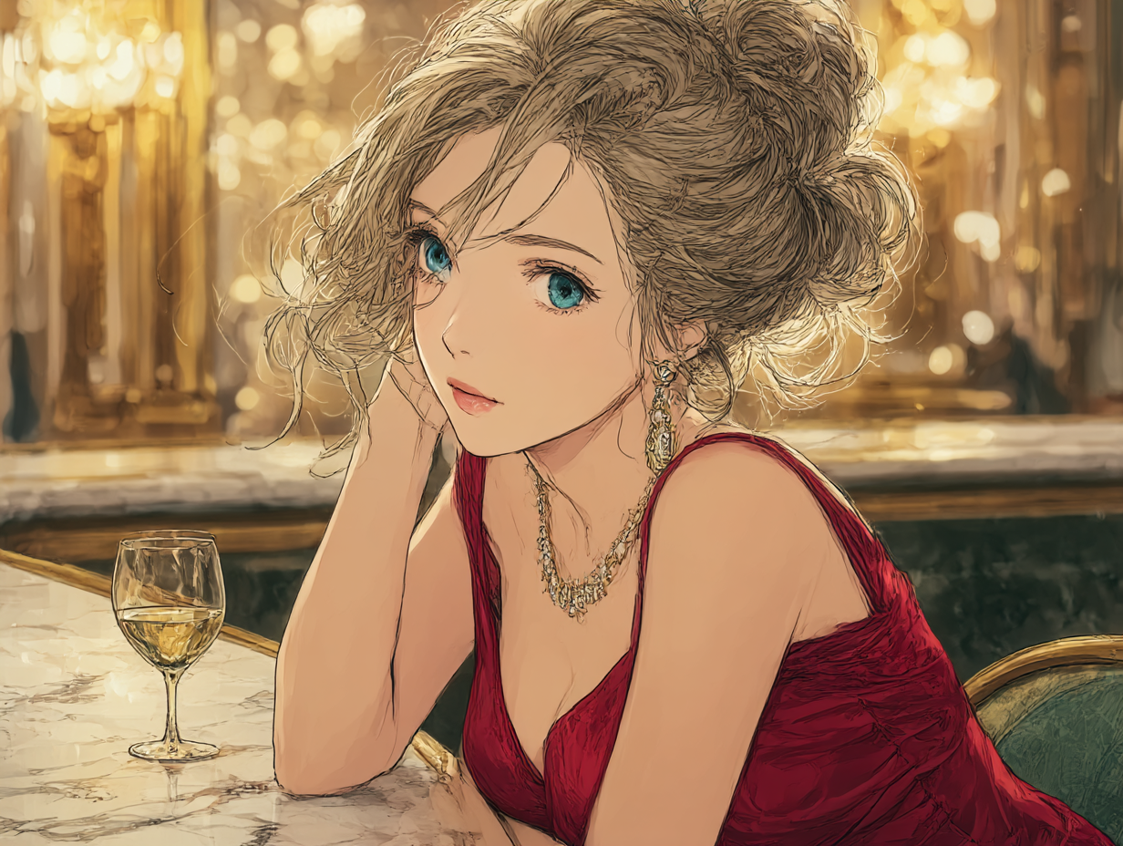 Cover art for Your Ex, The Golddigger, a romance scenario on AI Dungeon