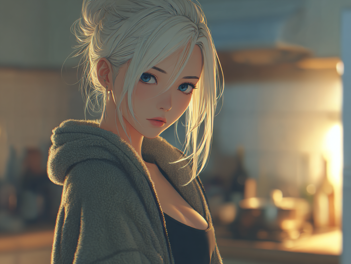 Cover art for Keeping Her In The Dark, a romance scenario on AI Dungeon