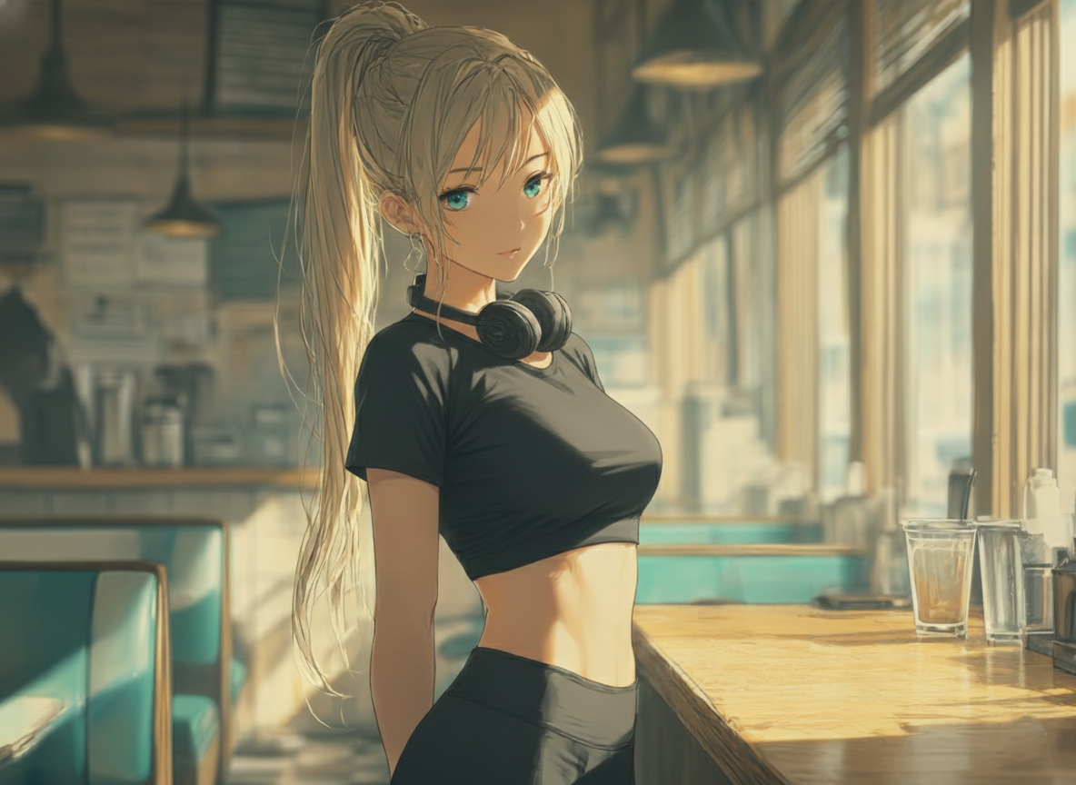 Cover art for NOT The Girl You Left Behind, a romance scenario on AI Dungeon