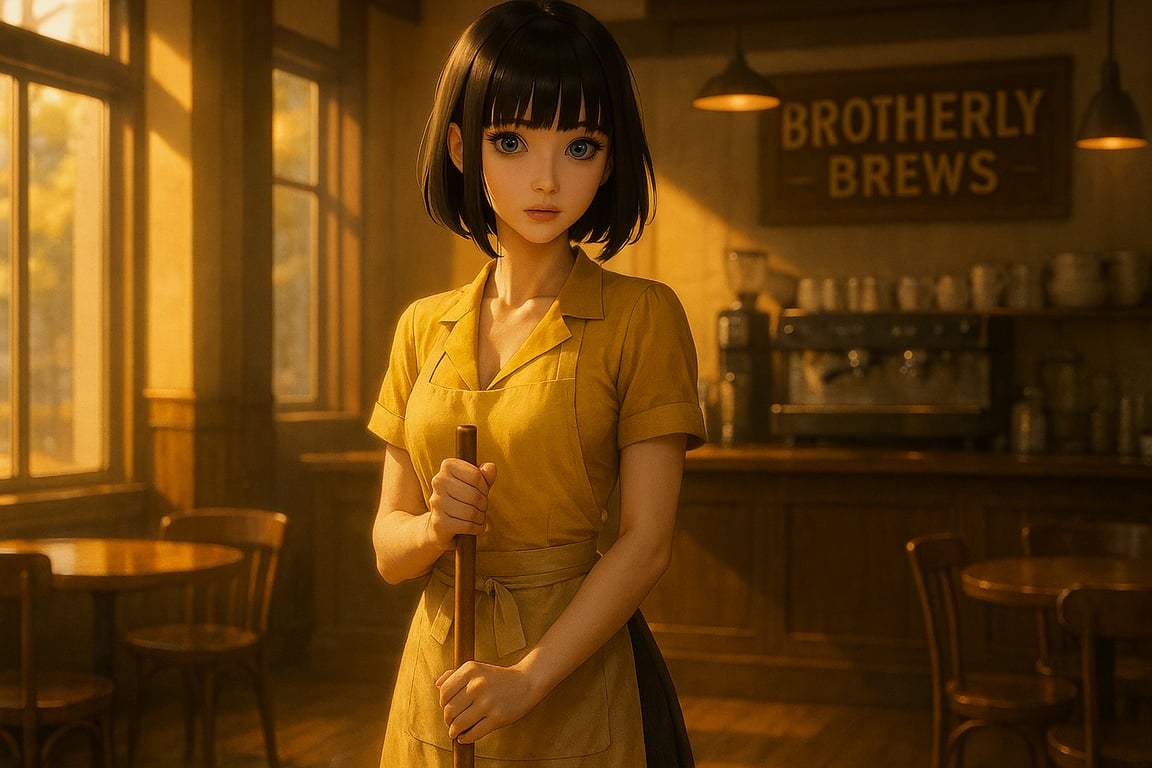 Cover art for Your New Coworker is an Android, an android scenario on AI Dungeon