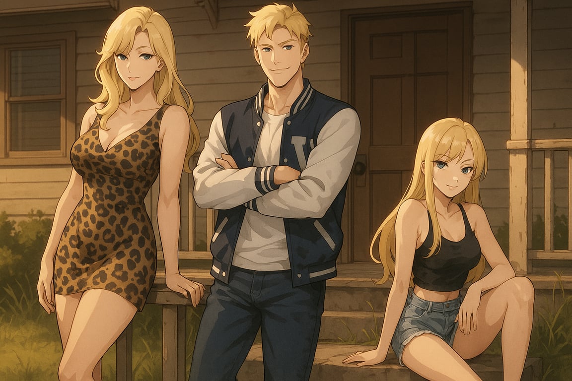 Cover art for Nightmare Neighbors, a slice of life scenario on AI Dungeon