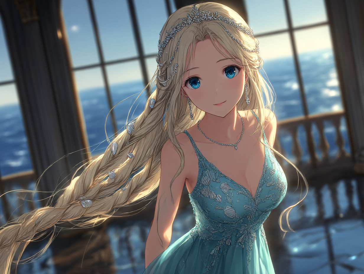 Cover art for The Virgin Queen, a romance scenario on AI Dungeon
