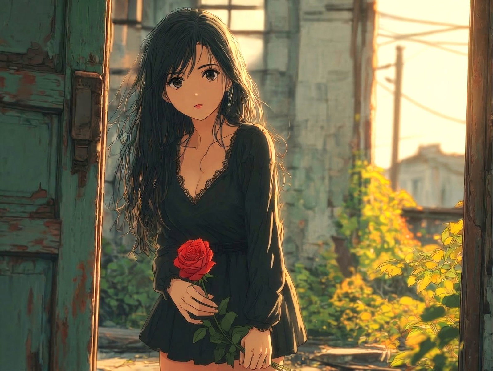 Cover art for Forever, Just You and Me, a romance scenario on AI Dungeon