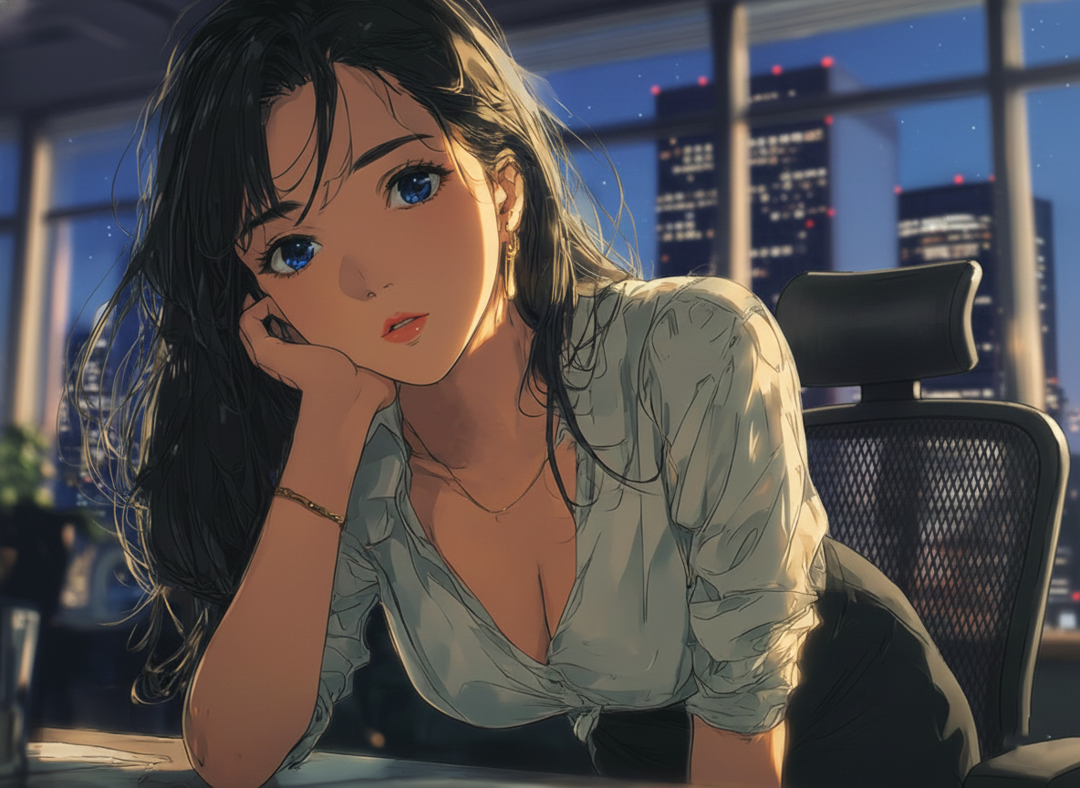 Cover art for Wife, Meet Work Wife, a drama scenario on AI Dungeon