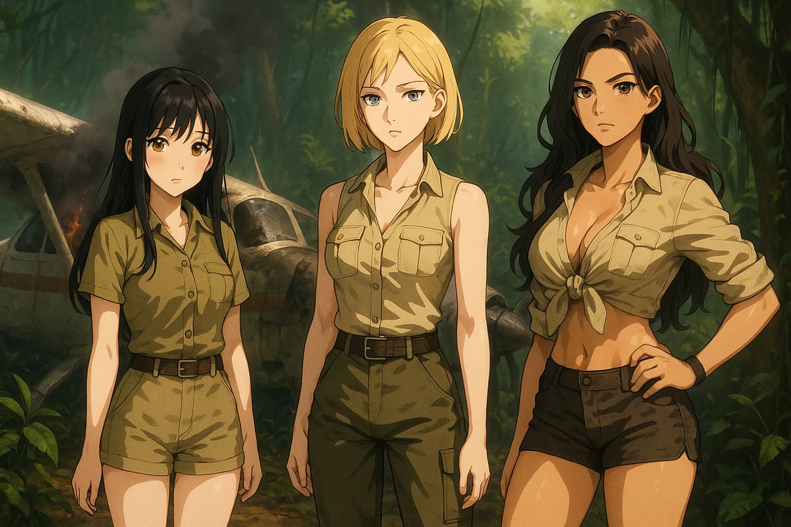 Cover art for Surviving the Amazon, a survival scenario on AI Dungeon