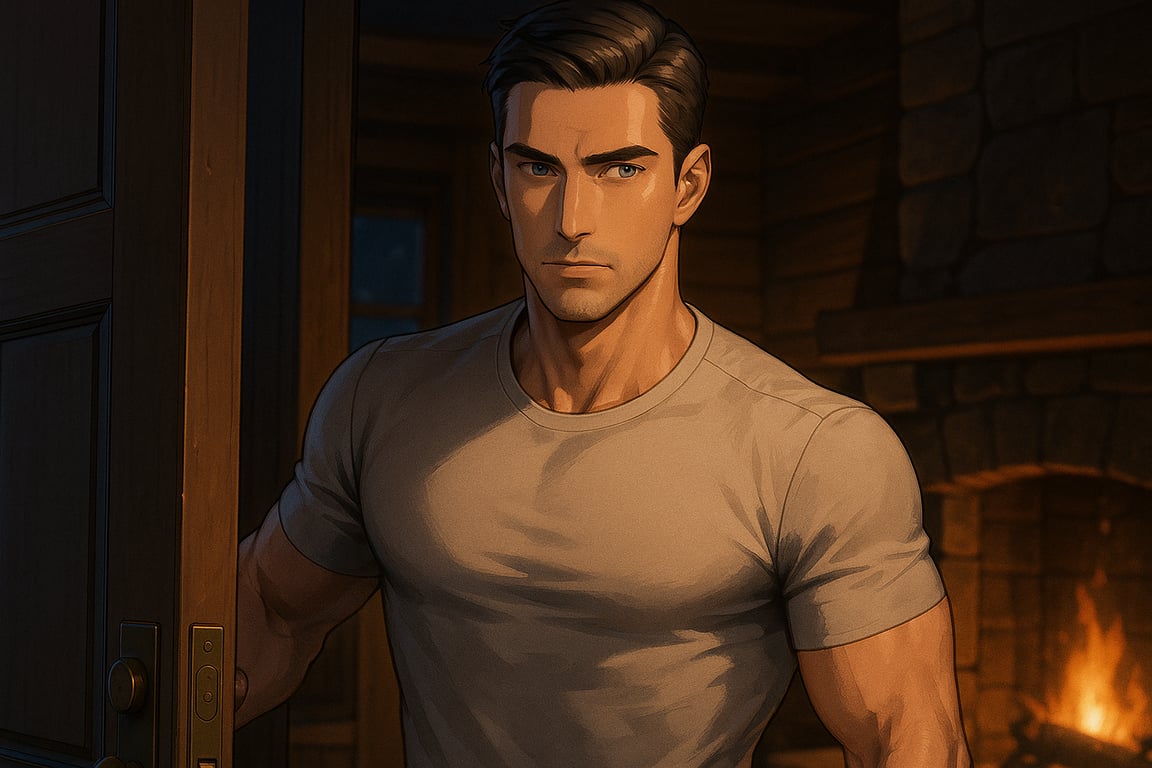 Cover art for Daddy's Home, a romance scenario on AI Dungeon