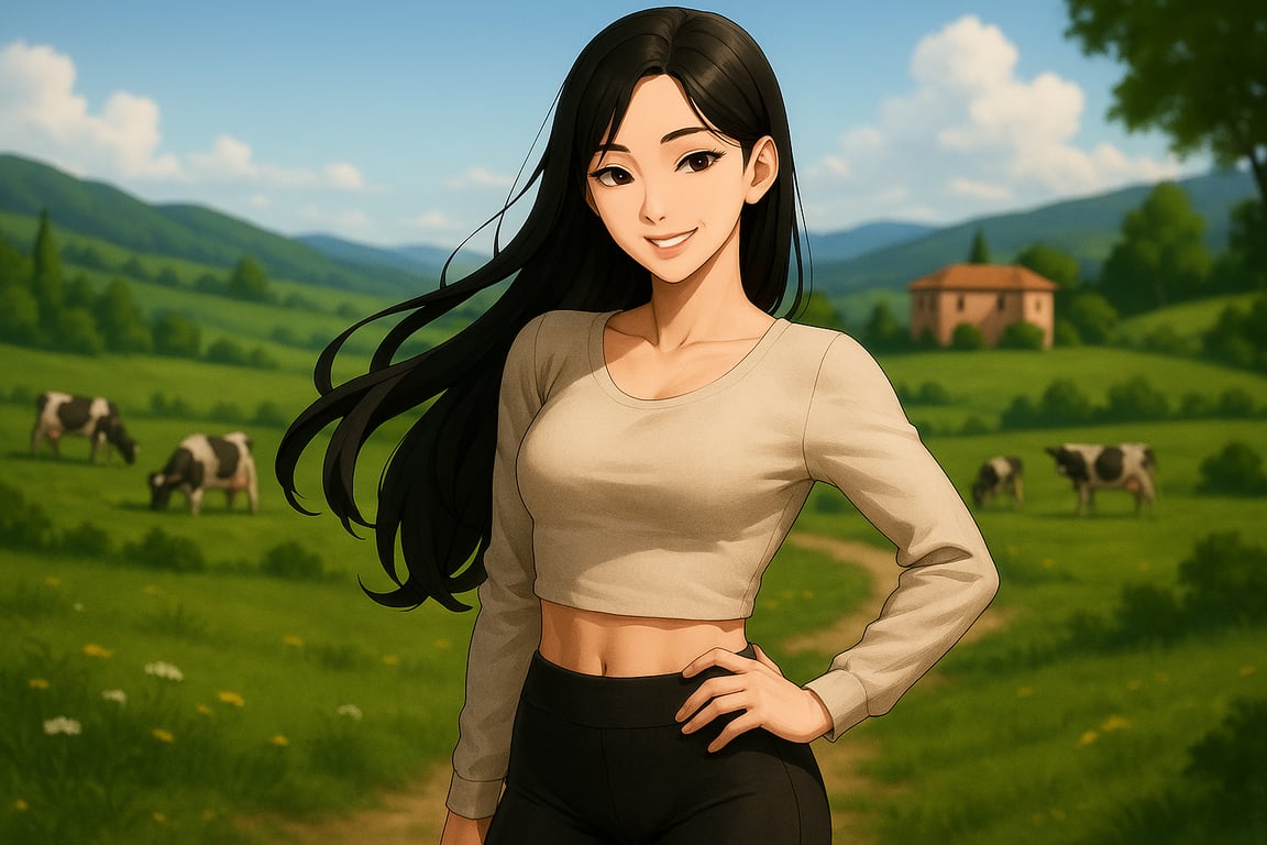 Cover art for Guarding Ms. Cho: Bodyguard RomCom, a kpop scenario on AI Dungeon