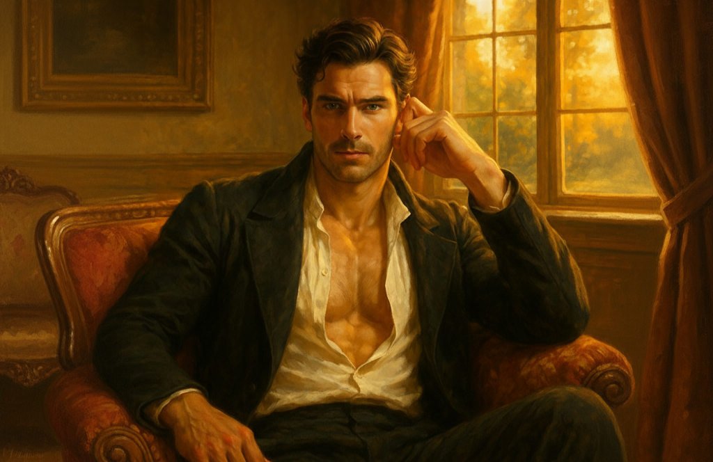 Cover art for The Shadow of Harrowel Manor - a Victorian Romance, a victorian scenario on AI Dungeon