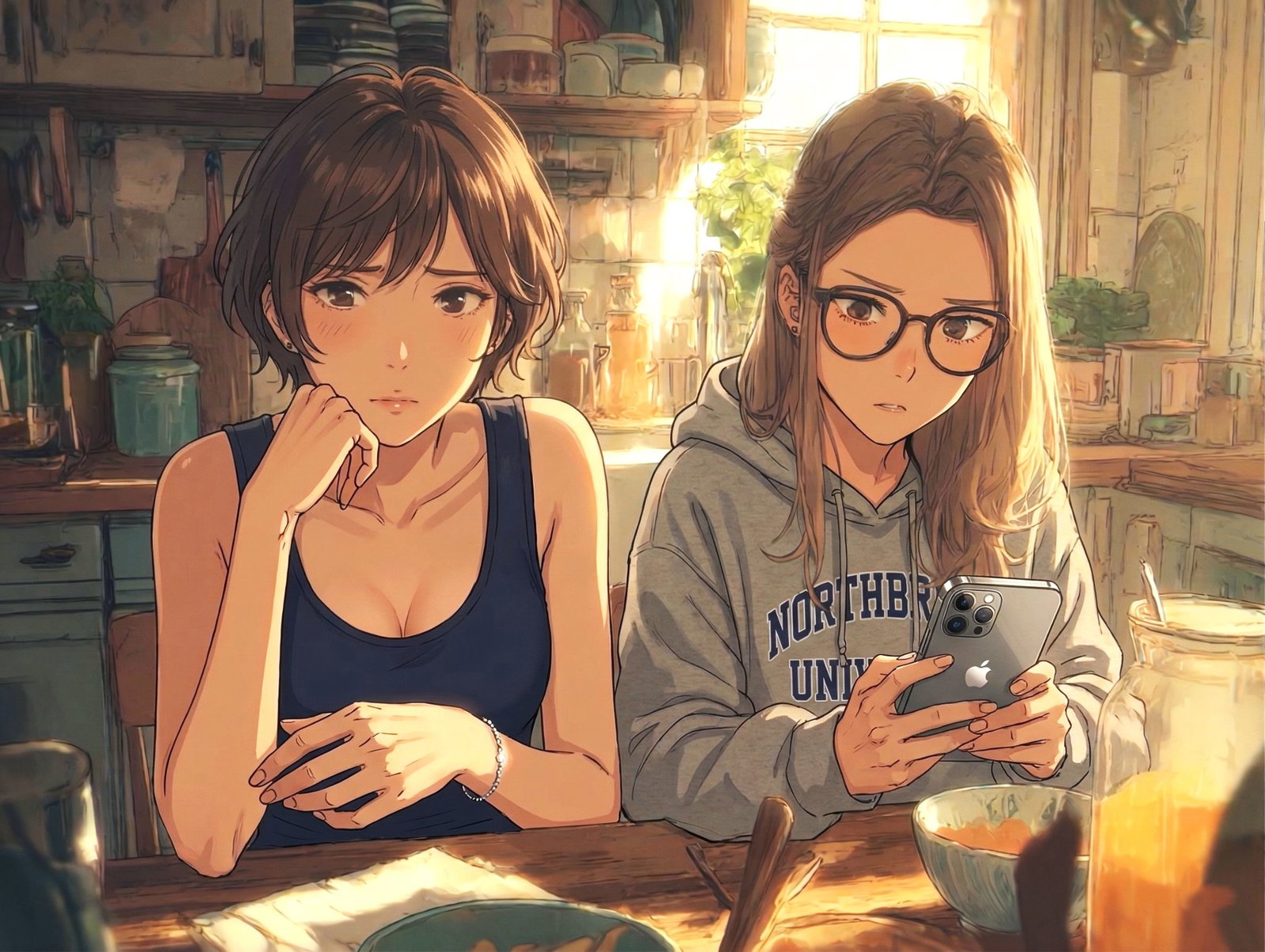 Cover art for Caught Cheating... Apparently, a romance scenario on AI Dungeon