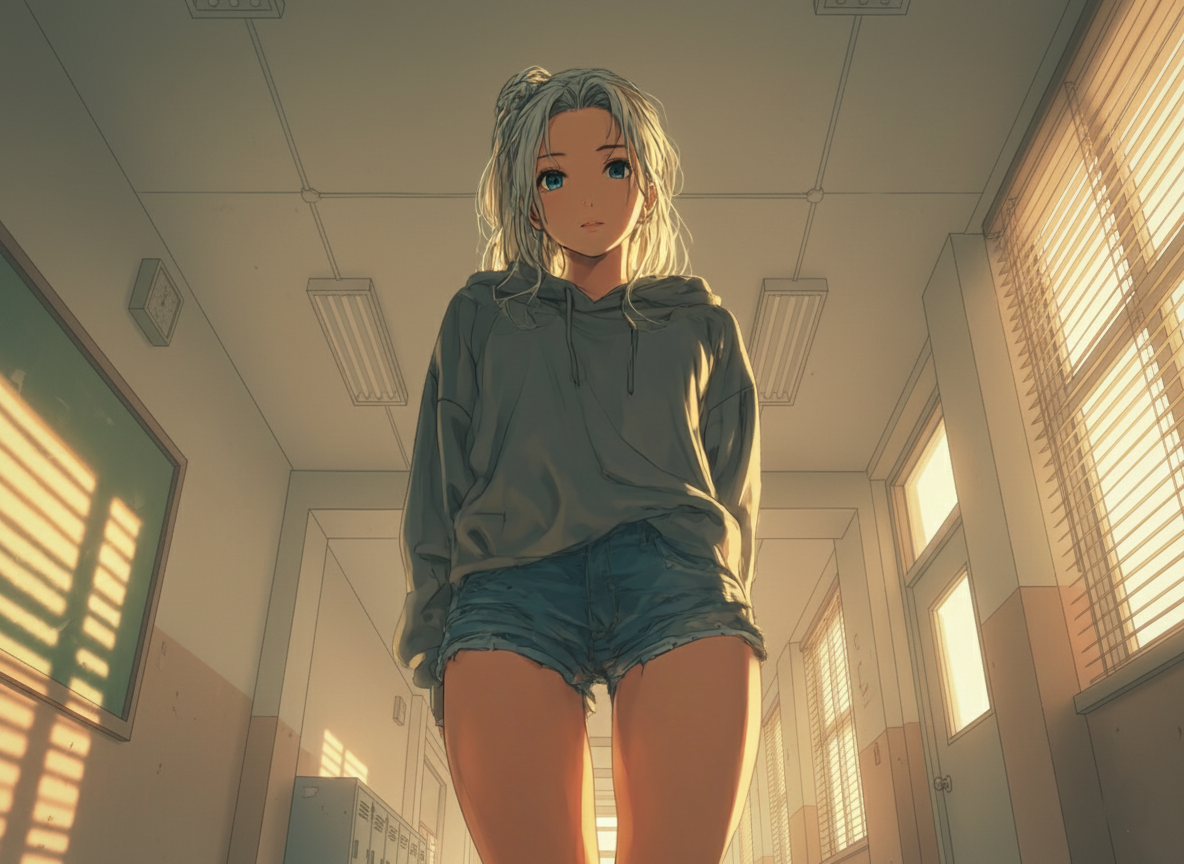 Cover art for Suzy's 6'7, a romance scenario on AI Dungeon