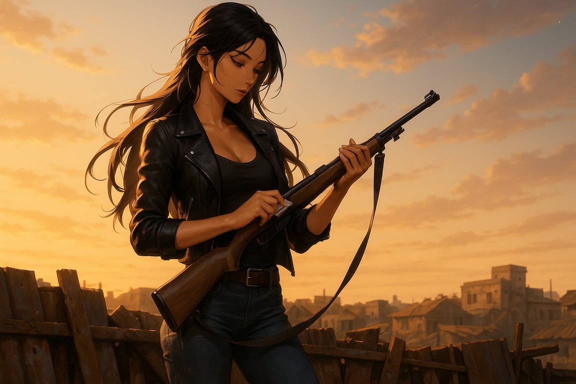 Cover art for Liberty Hollow - Surviving in a Zombie Survivor Town, a survival scenario on AI Dungeon
