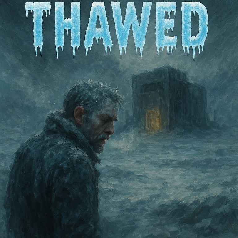 Cover art for Thawed, a post apocalyptic scenario on AI Dungeon