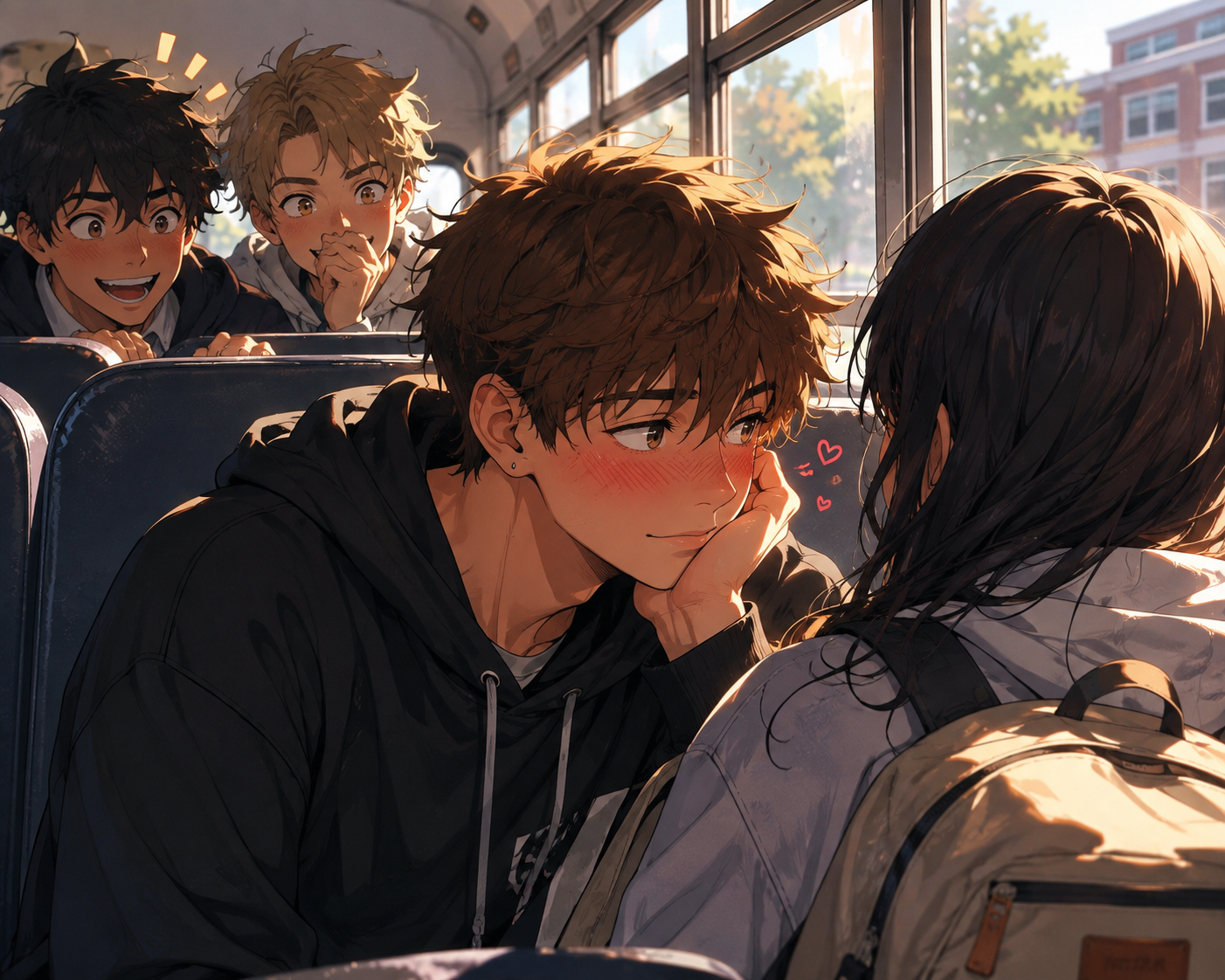 Cover art for Definitely Just Friends, a romance scenario on AI Dungeon