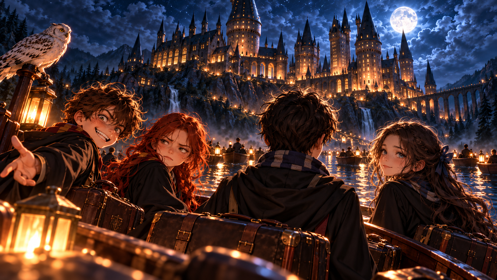 Cover art for Hogwarts: Life Behind Legends, a fantasy scenario on AI Dungeon