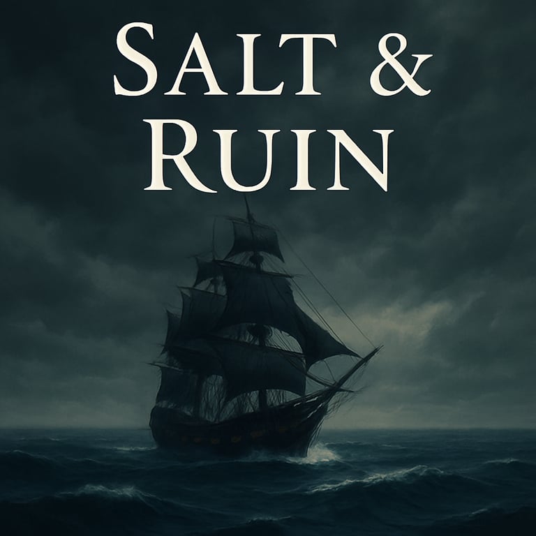 Cover art for Salt & Ruin , a slowburn scenario on AI Dungeon