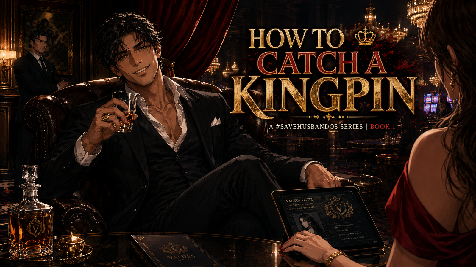 Cover art for How To Catch a Kingpin, a savehusbandos scenario on AI Dungeon