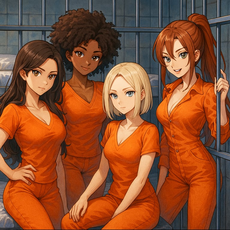 Cover art for Prison Story, a prison scenario on AI Dungeon