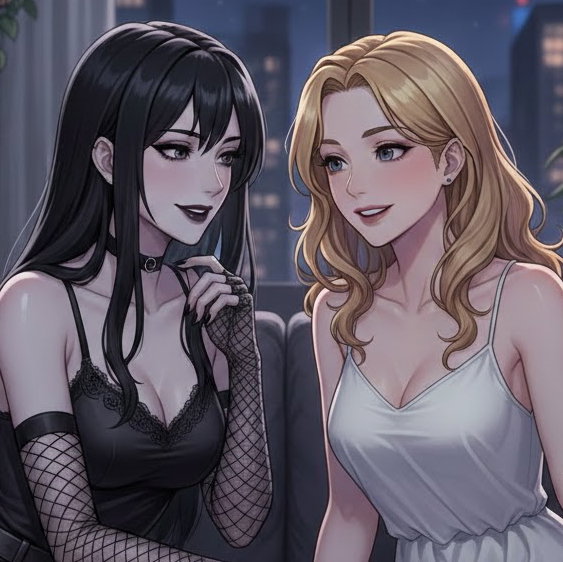 Cover art for Midnight Whispers, a roommate scenario on AI Dungeon