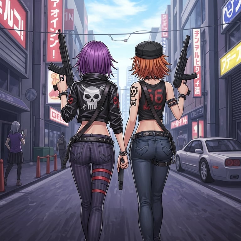 Cover art for Create a Crime Gang, a crime scenario on AI Dungeon