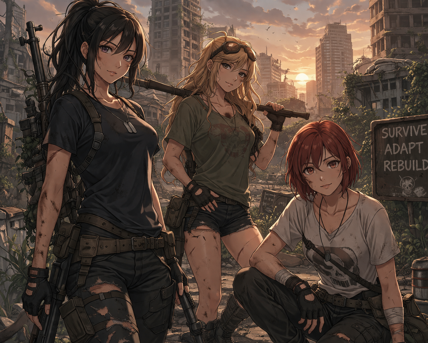Cover art for Apocalyptic Adventure (IS Version), an innerself scenario on AI Dungeon