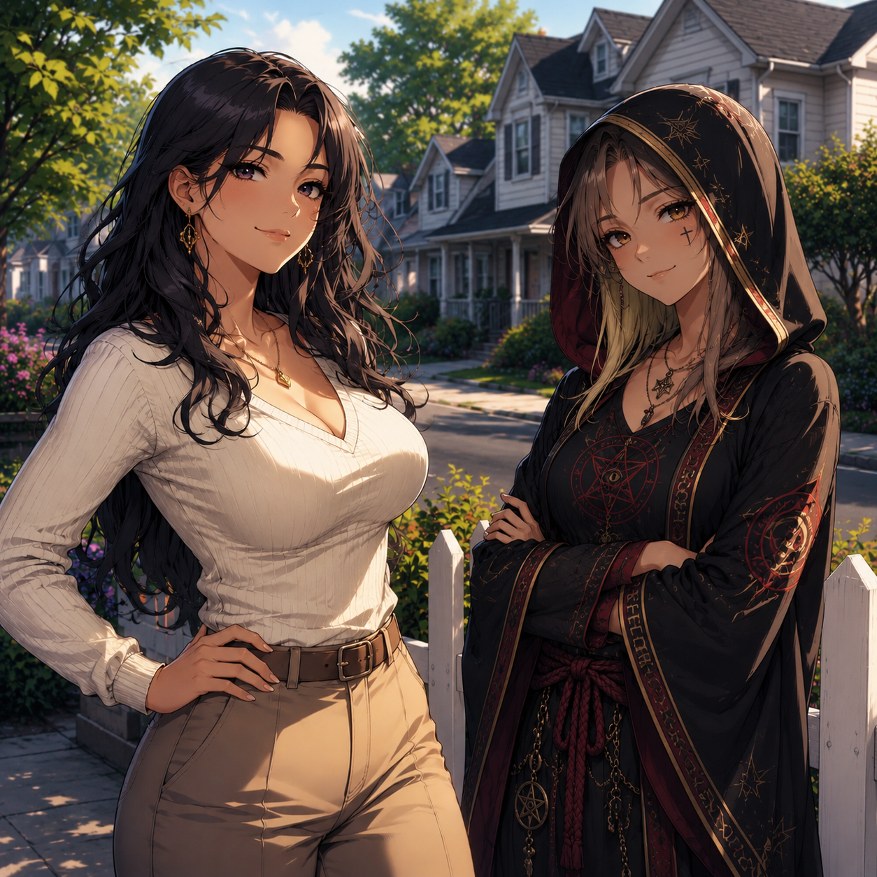 Cover art for Street of β, an innerself scenario on AI Dungeon