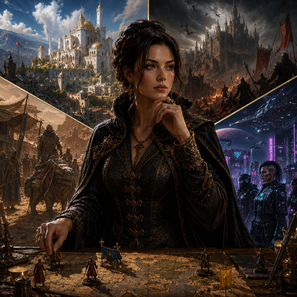 Cover art for Create a Faction, an inner self scenario on AI Dungeon