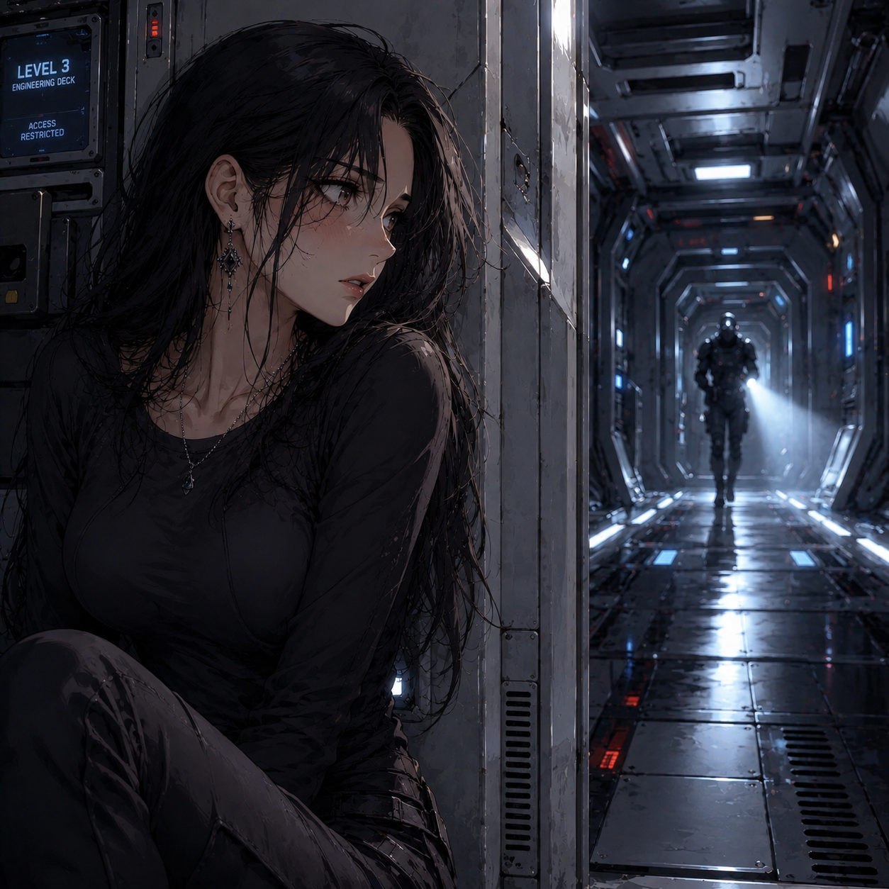 Cover art for β Isolation, an innerself scenario on AI Dungeon