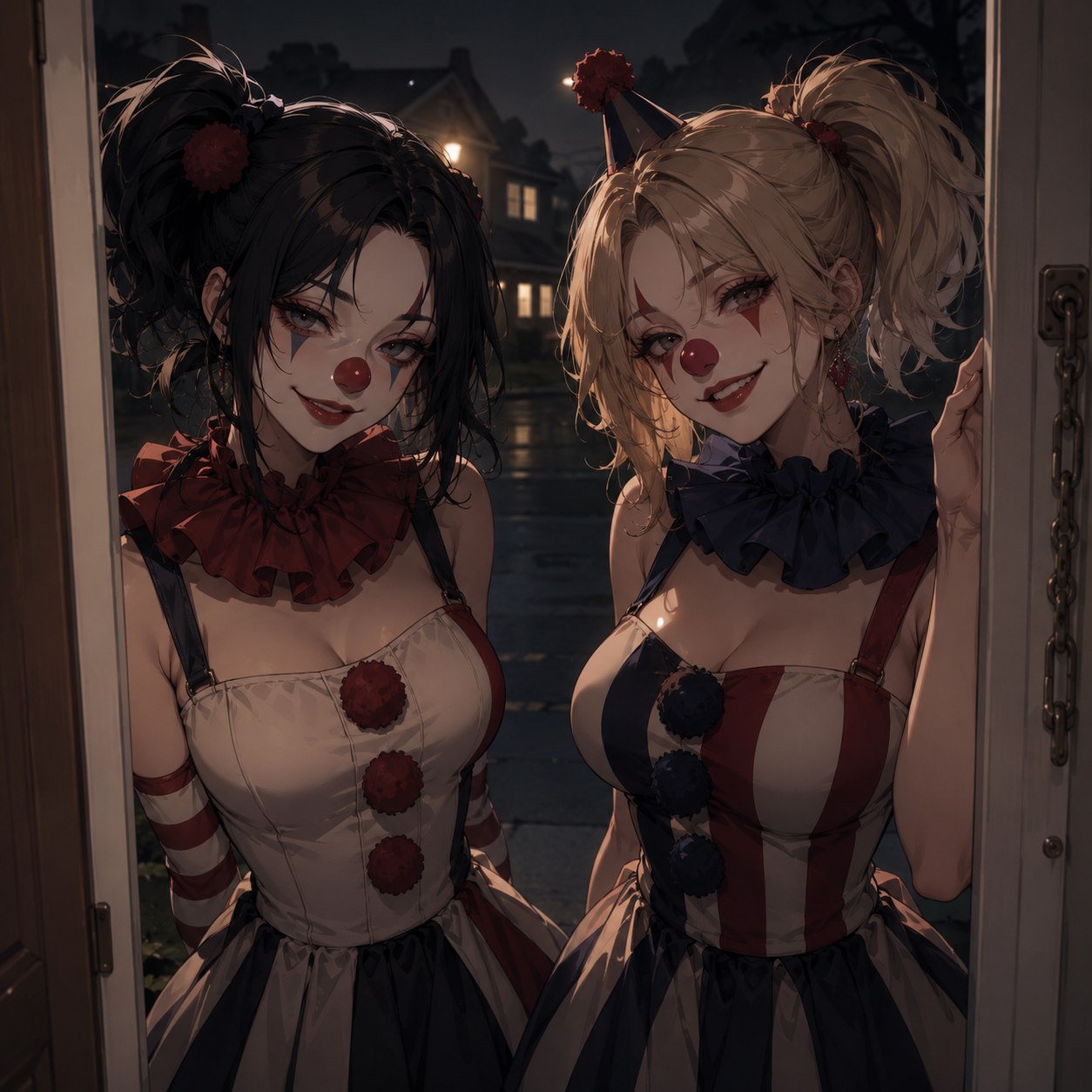 Cover art for Knock Knock Knock!, an innerself scenario on AI Dungeon