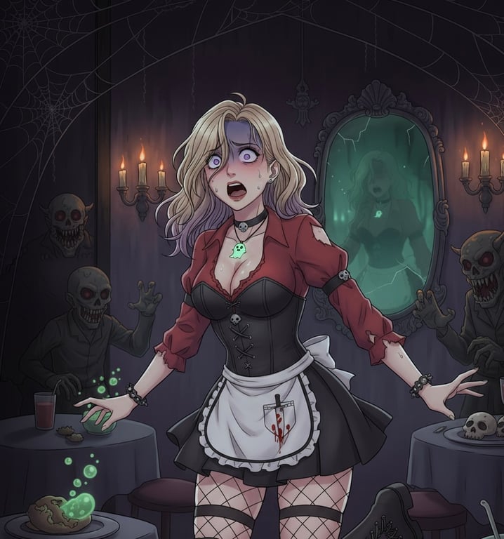 Cover art for Haunted-Themed Restaurant, a lola scenario on AI Dungeon
