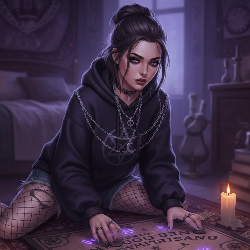 Cover art for Create a Goth Story, a goth scenario on AI Dungeon