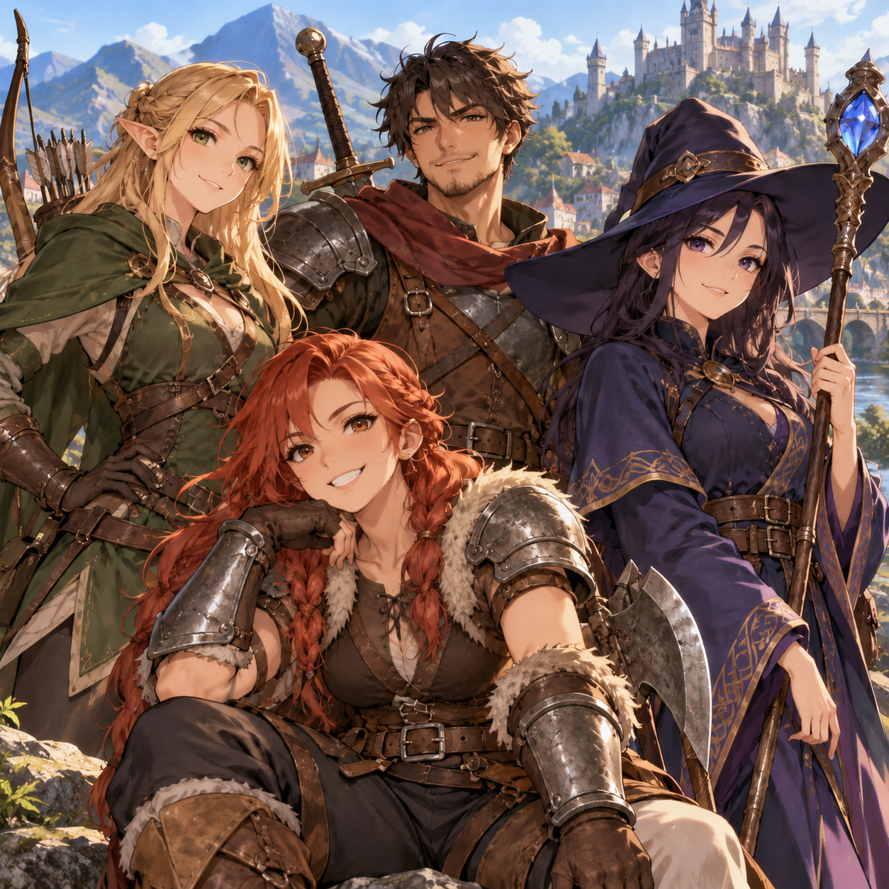 Cover art for Epic Fantasy Adventure Creator, a custom scenario on AI Dungeon