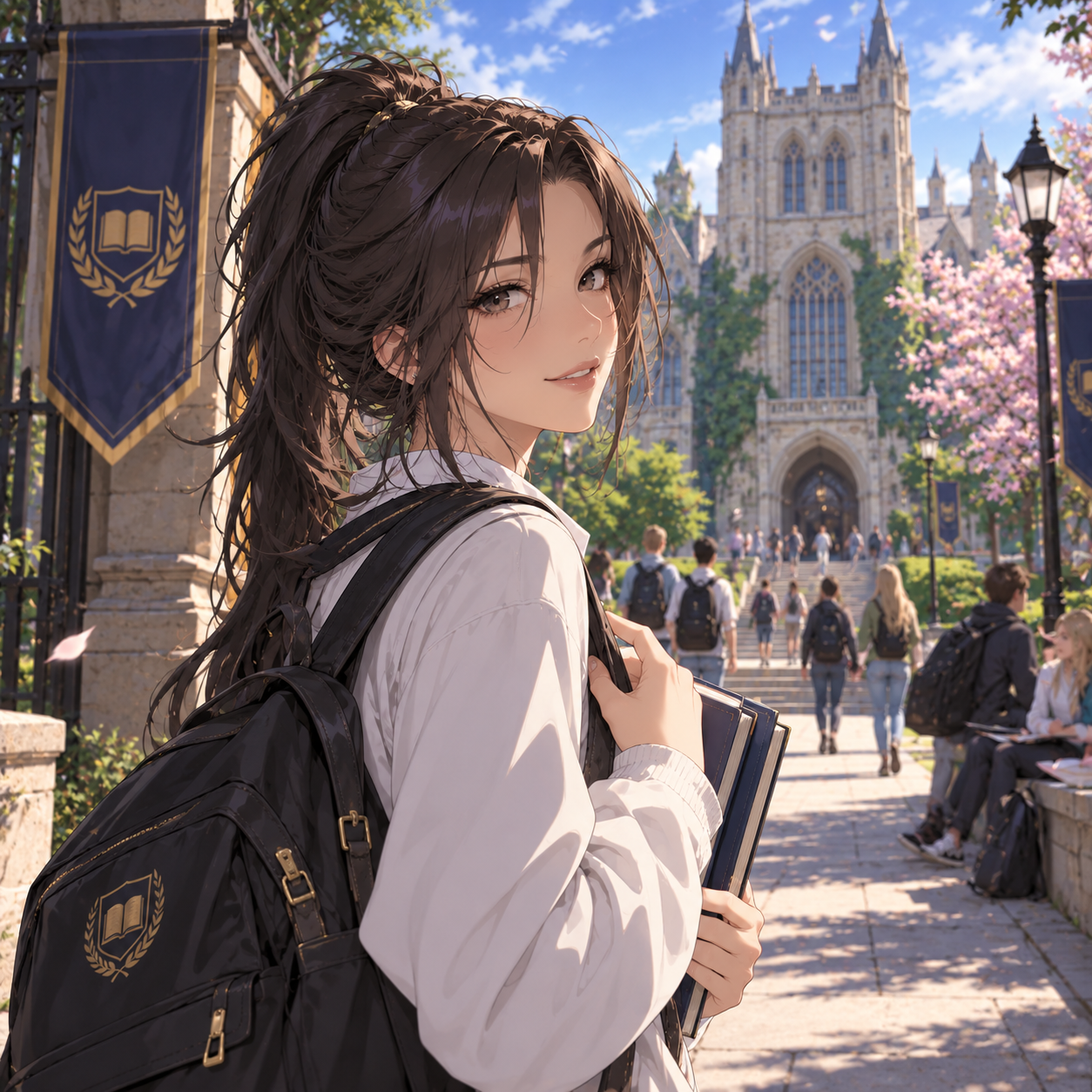 Cover art for Create an Academy, a custom scenario on AI Dungeon