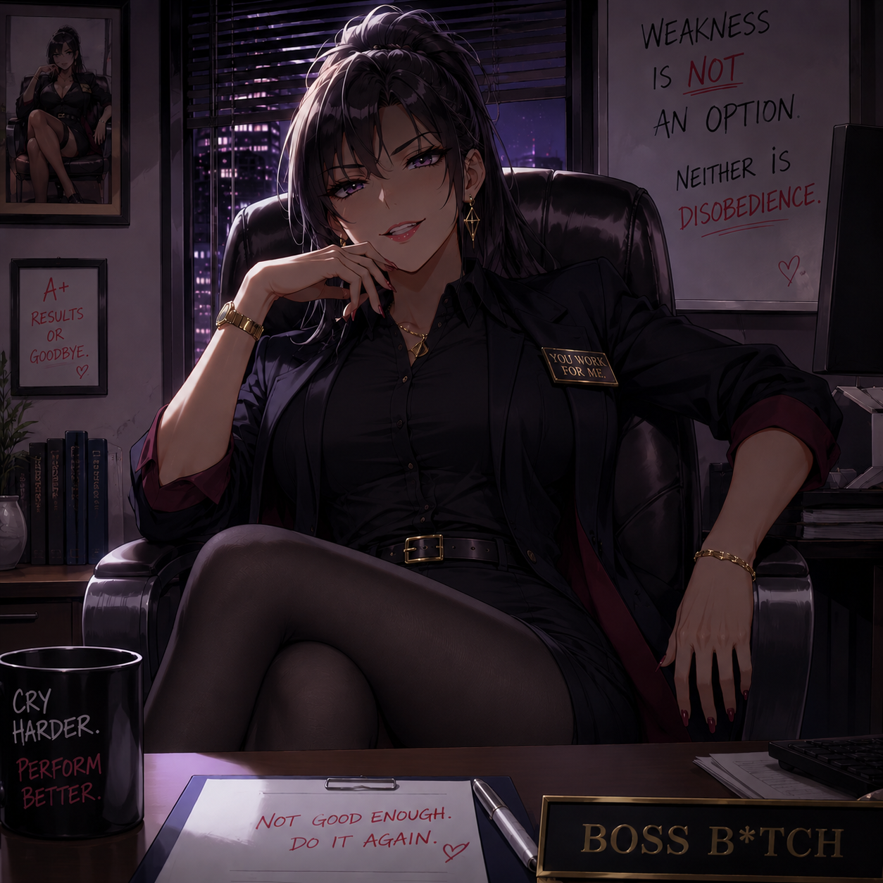 Cover art for Your Boss Is β, an innerself scenario on AI Dungeon
