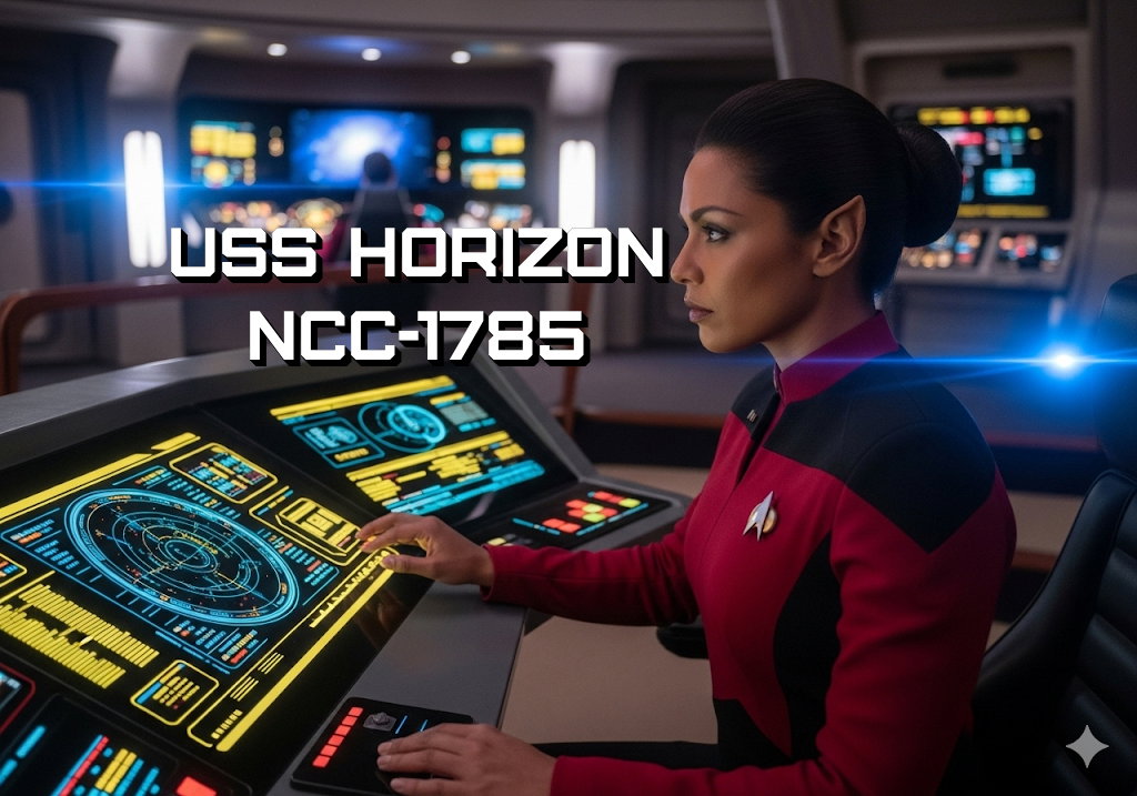 Cover art for 🎴 STAR TREK: Horizon Protocol v1.4 📕 (Multi-Script!), a starfleet scenario on AI Dungeon