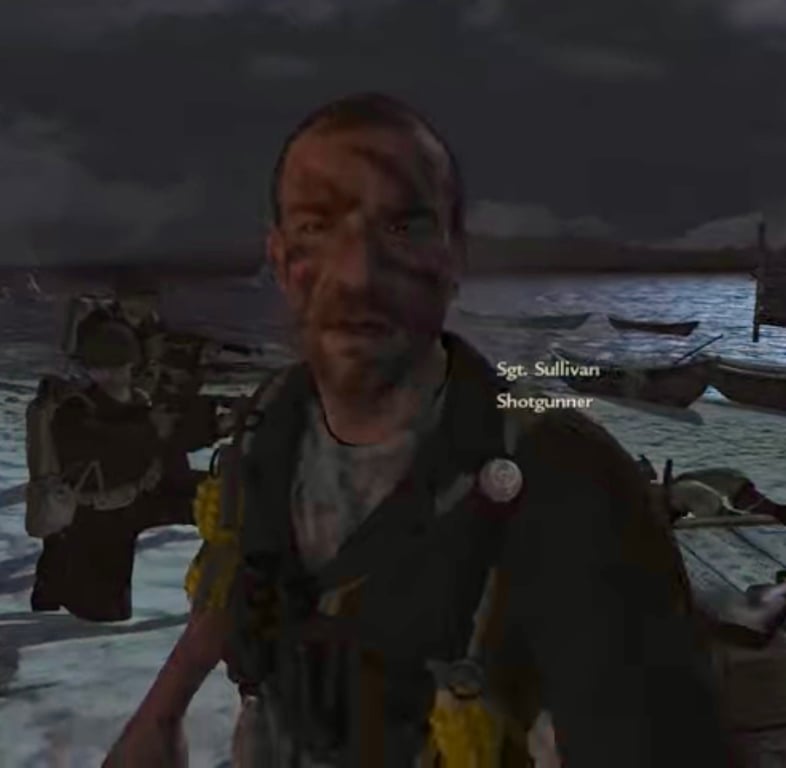 Cover art for ‘Semper Fi’, a call of duty scenario on AI Dungeon