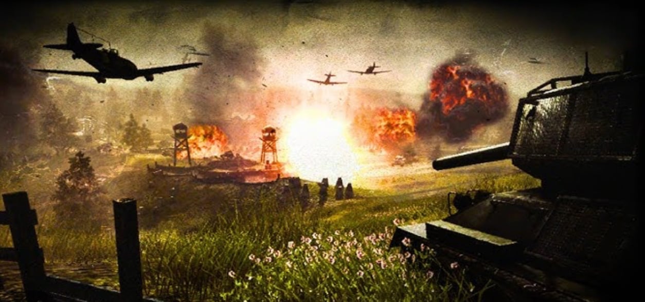 Cover art for Blood and Iron, a world at war scenario on AI Dungeon