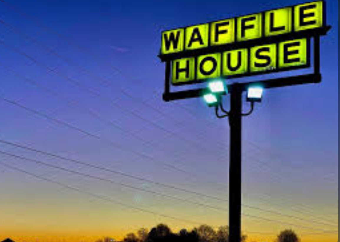 Cover art for Waffle House Brawl, a brawl scenario on AI Dungeon