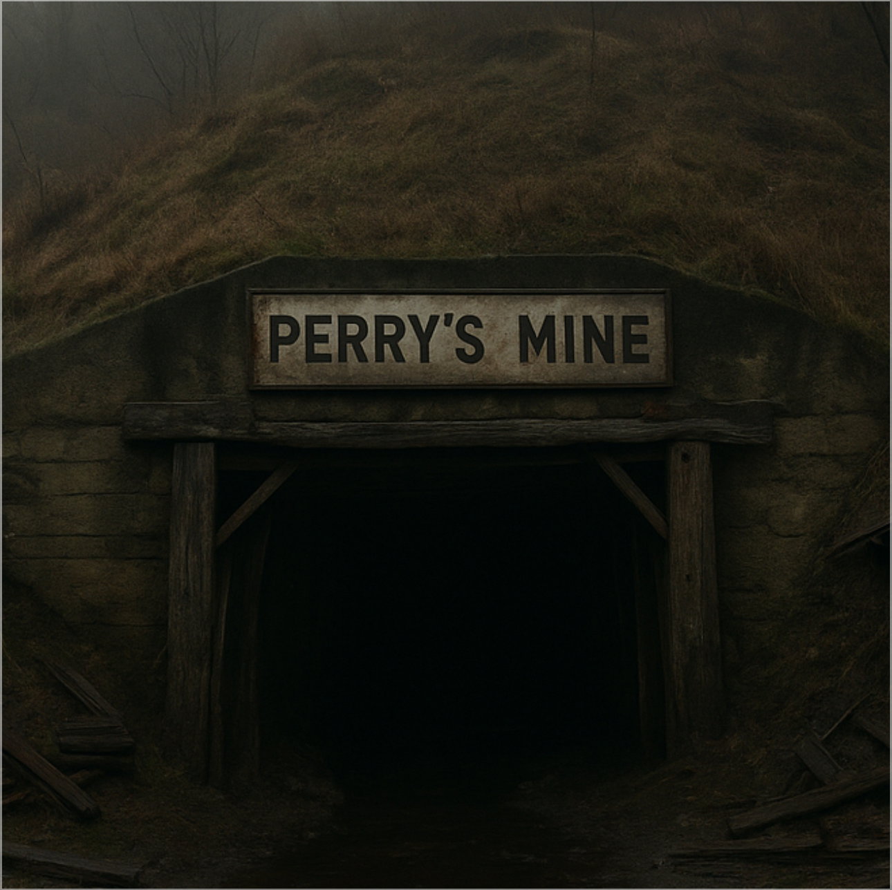 Cover art for “They Took Him Under”, a horror scenario on AI Dungeon