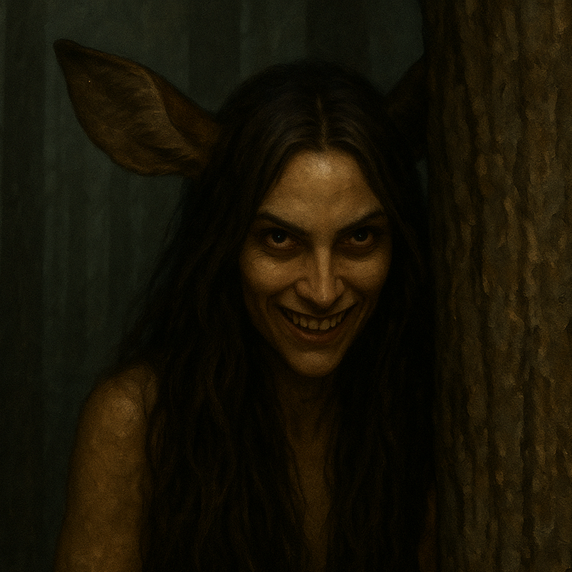 Cover art for The Deer lady, a horror scenario on AI Dungeon