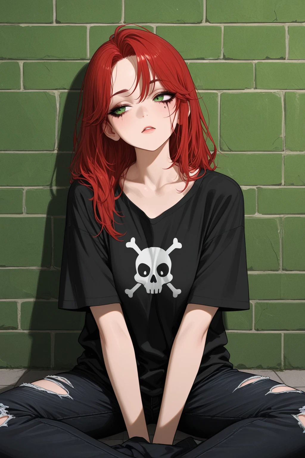 Cover art for A heart with scars, a bully scenario on AI Dungeon