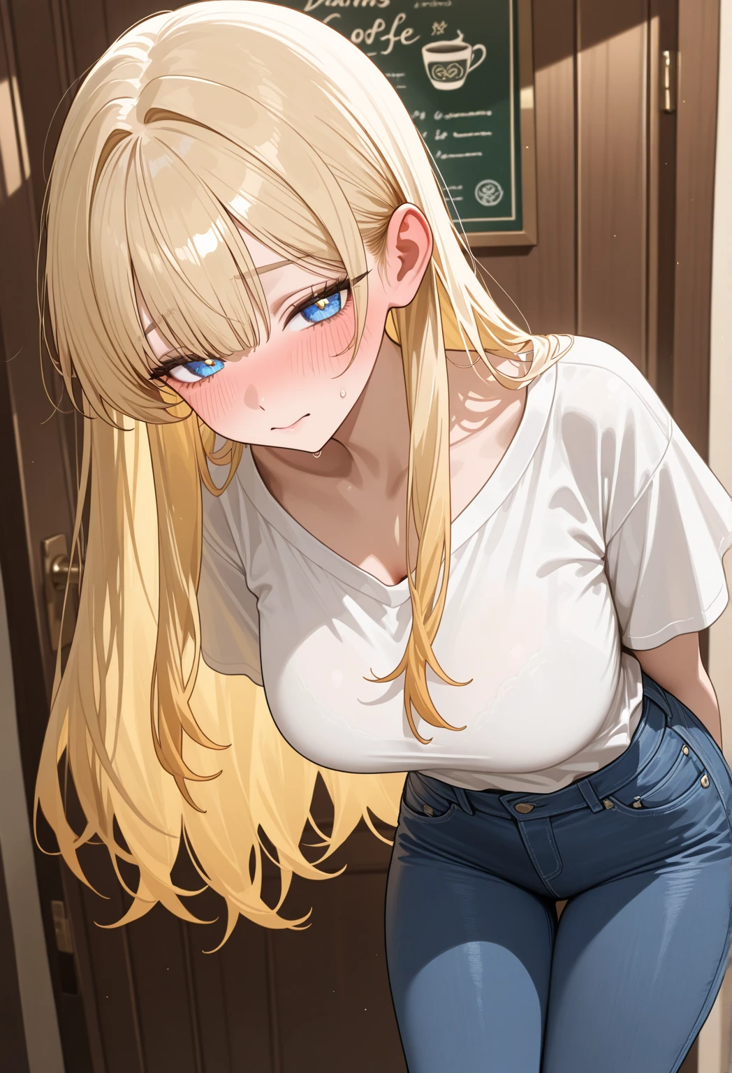 Cover art for First date., a date scenario on AI Dungeon