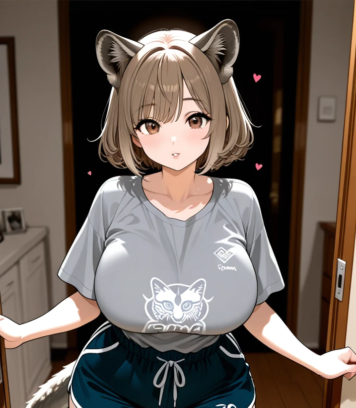 Cover art for My girlfriend is... (Puma) , a romance scenario on AI Dungeon
