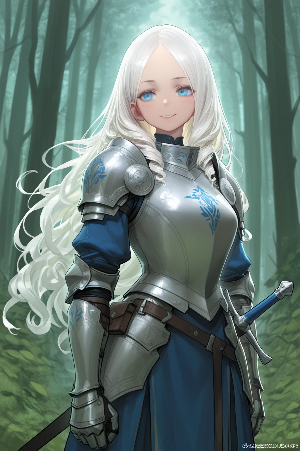 Cover art for The Knight's Heart, a medieval scenario on AI Dungeon