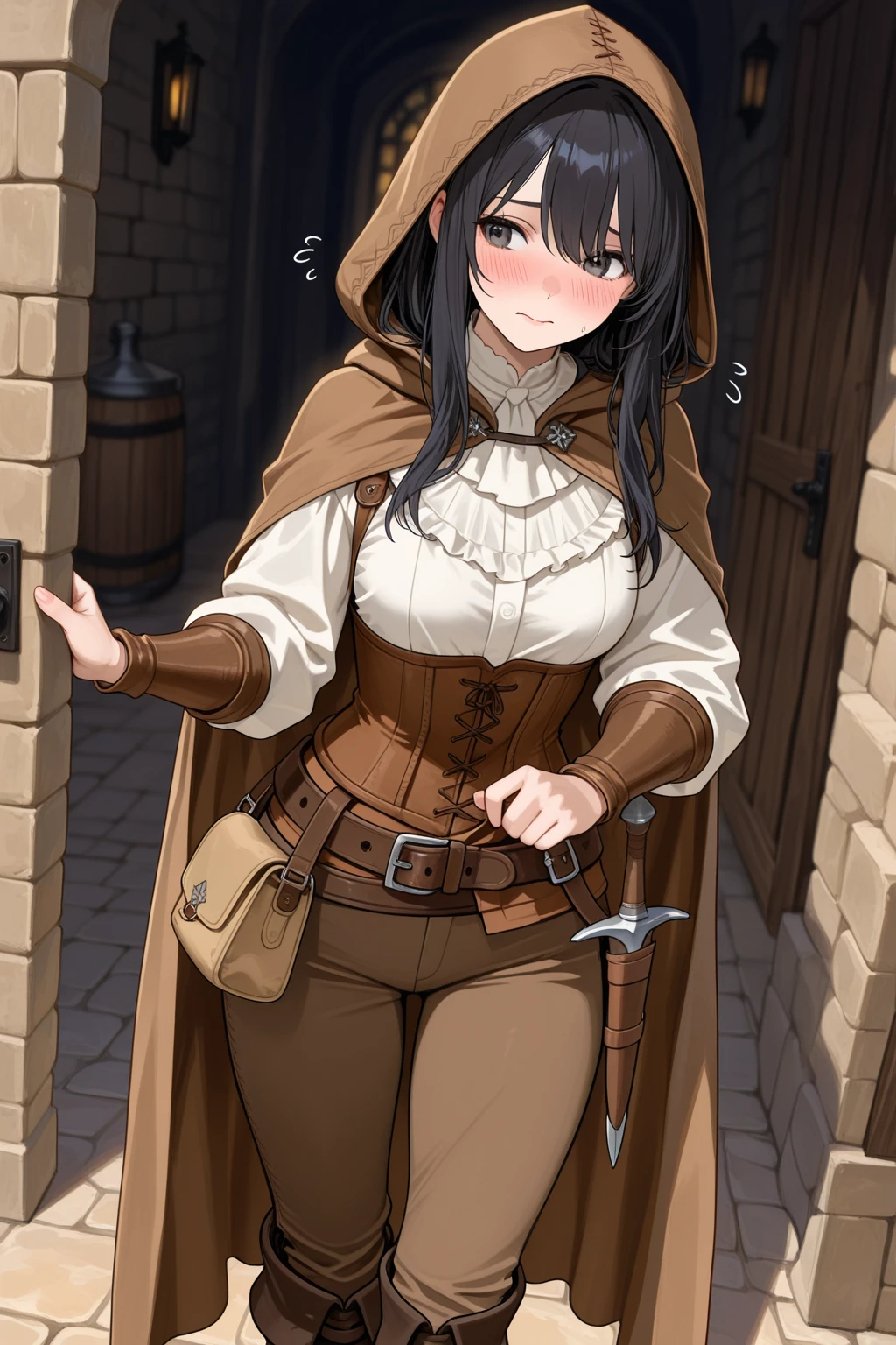 Cover art for Mission rank: F (Thief of Clothes and Bread), a thief scenario on AI Dungeon