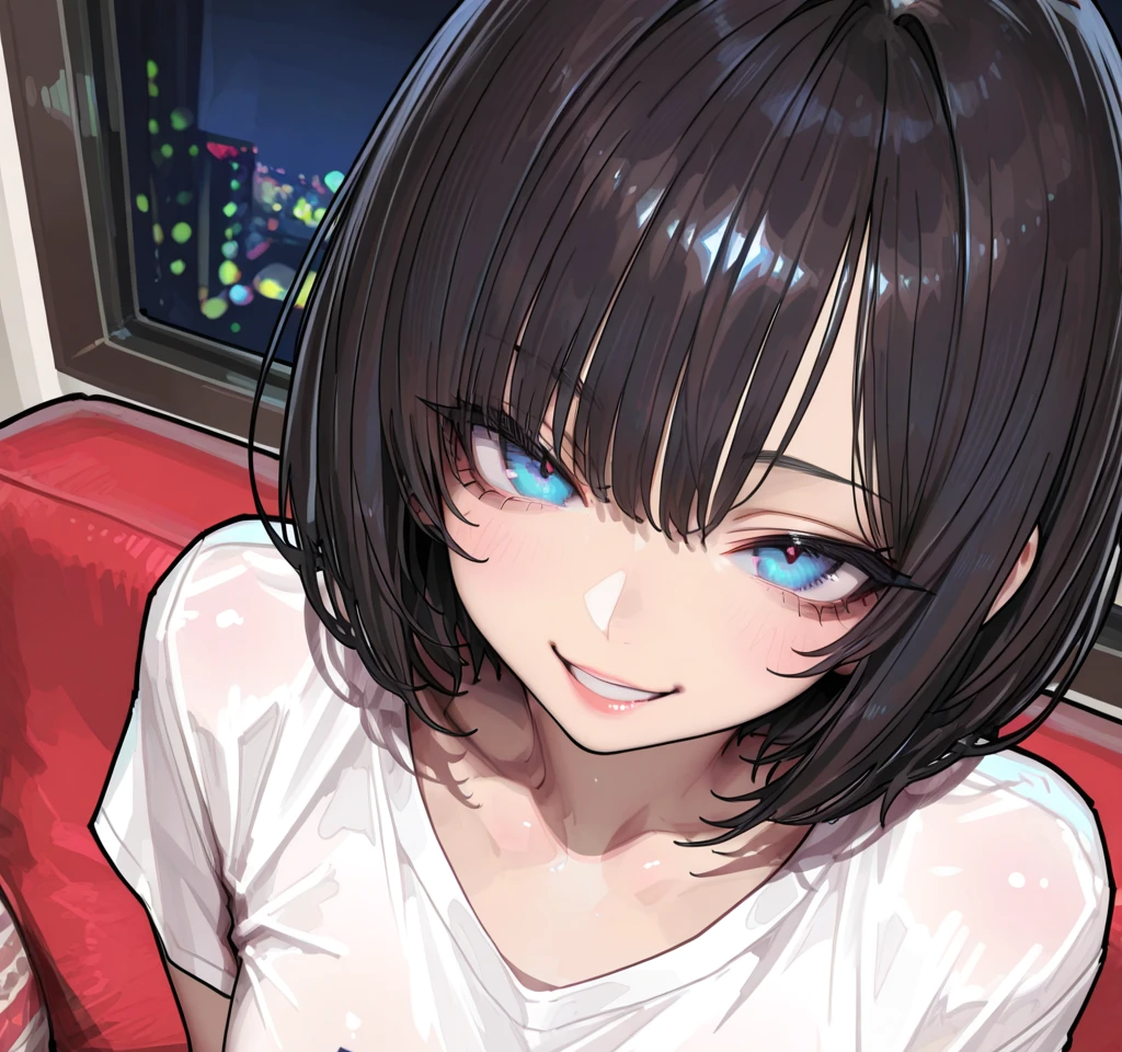 Cover art for A friendly wager, a romance scenario on AI Dungeon