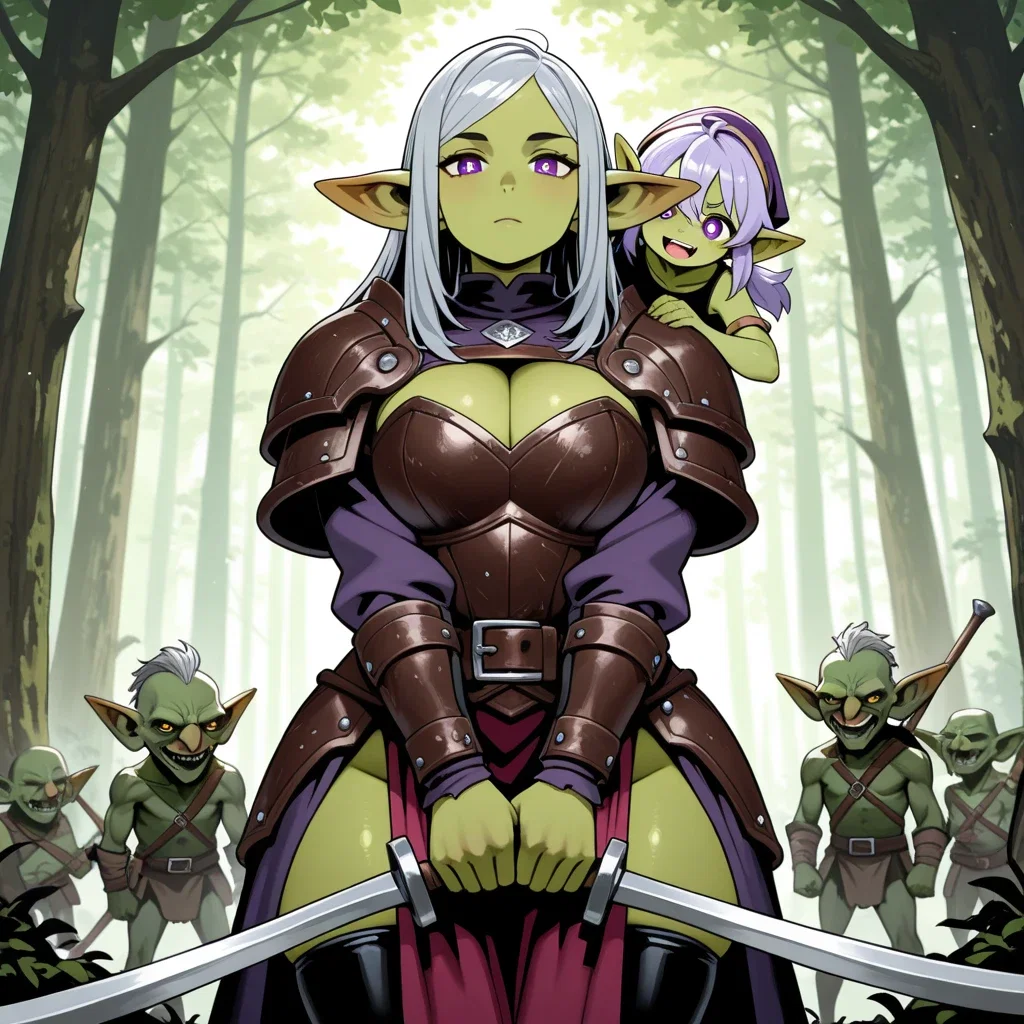 Cover art for Mission rank: E (Goblin band) , a goblin scenario on AI Dungeon