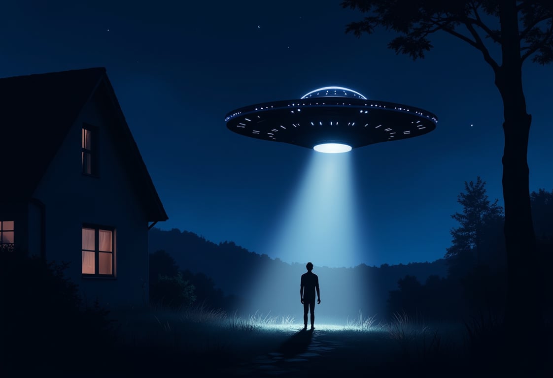Cover art for 🇩🇪/🇬🇧 UFO Experimente, a german scenario on AI Dungeon
