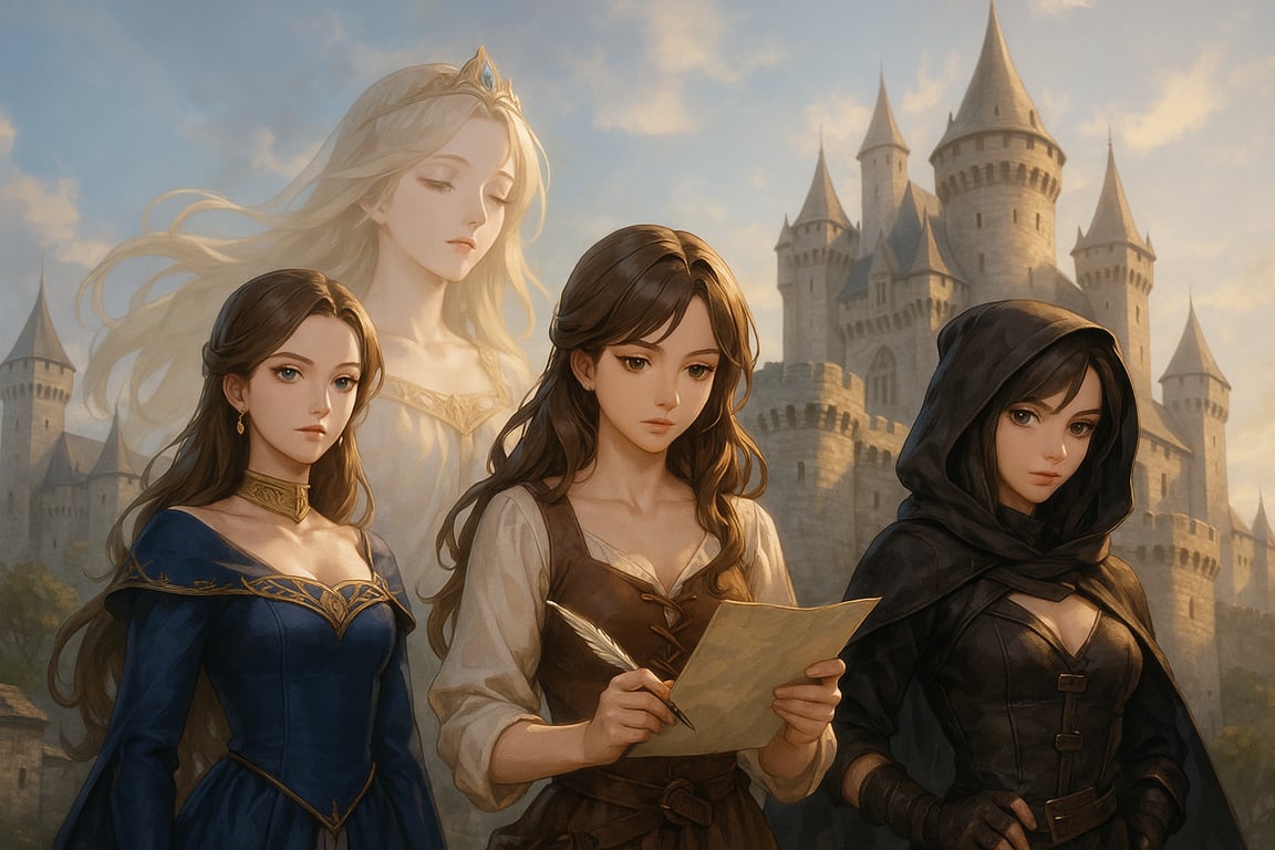 Cover art for False Princess , a fantasy scenario on AI Dungeon
